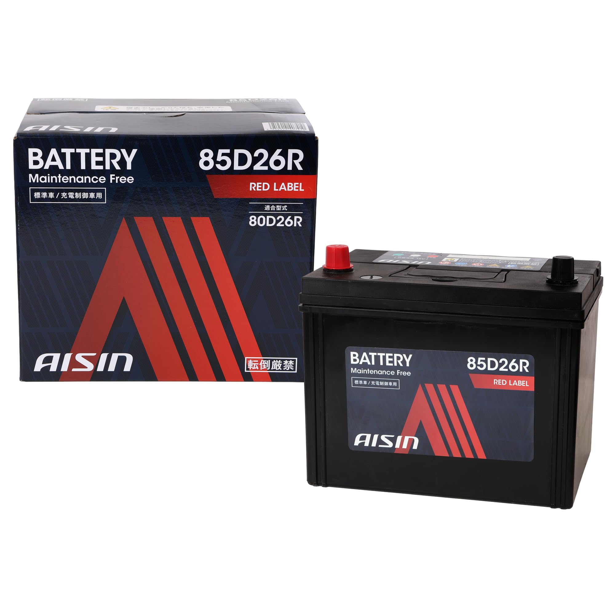 Amazon | アイシン AISIN 車用 バッテリー 85D26R (80D26R) 標準/充電